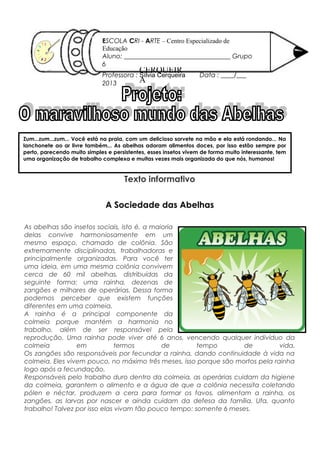 PDF) Abelha Procurada - Procura-se viva a abelha invasora: Bombus terrestris