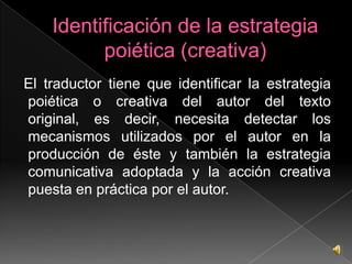 El contexto de producción