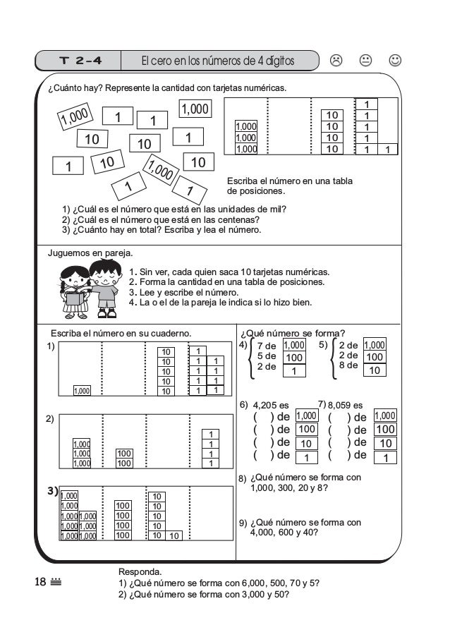 Texto Matematicas 3er Grado
