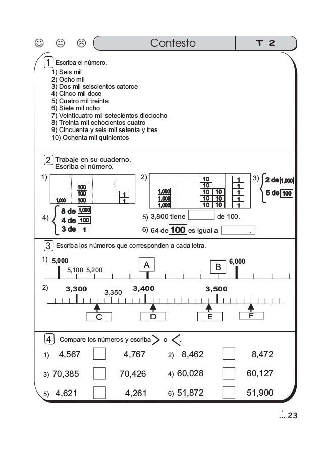 Texto Matematicas 3er Grado