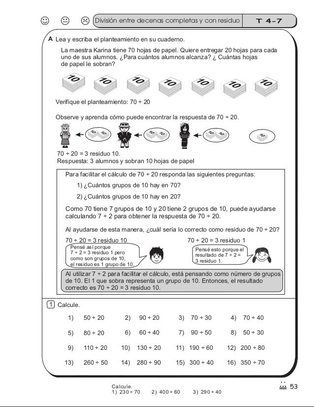 Texto Matematicas 4to Grado