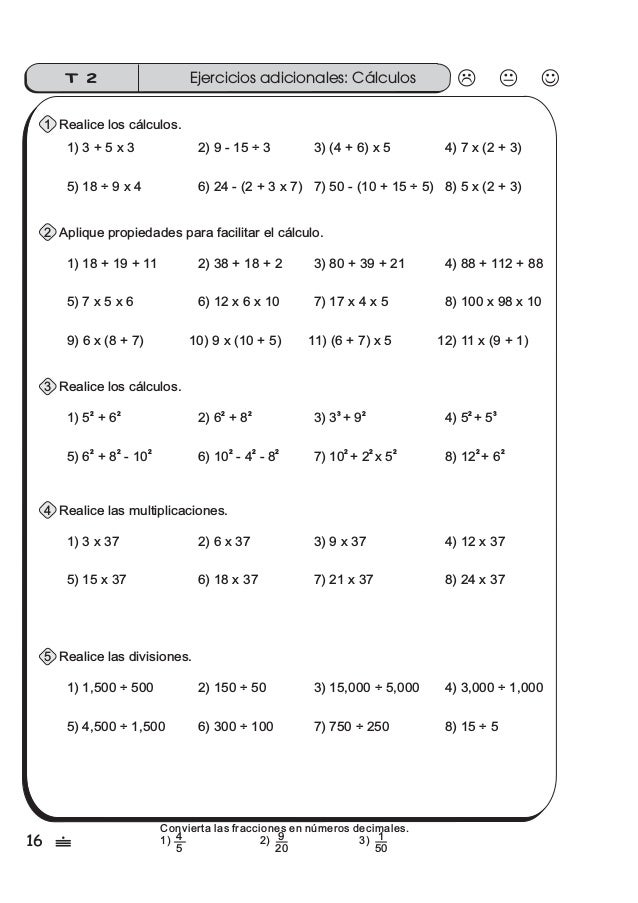 Texto Matematicas 6to Grado