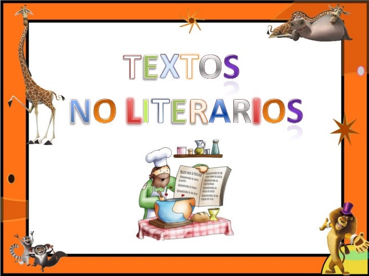 Texto no literario