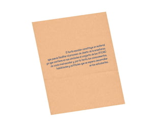 terial
                                                 u ye	un	ma nza,	
                                          constit            a
                            to	e  scolar	 ño	de	la	enseñ
                     El	tex                ise               /CMO	
                                 e so	de	d unto	de	los	OF os,	
                      	el	proc               nj                nt
         de	f acilitar unidades	el	co los	conocimie ar
 que	pue iene	en	sus	                    tanto,	            arroll
        co nt                	y ,	por	lo	 	se	espera	des ntes.
ya	que	 a	nivel	escolar udes	que                          studia
       	cad                  ctit                en	los	e
    de              des	y	a
           habilida
 