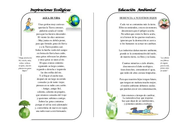 Texto poesia ambiental