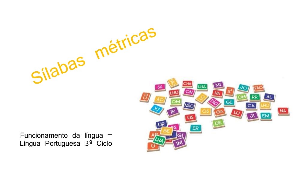Sílabas Métricas Sílabas Métricas