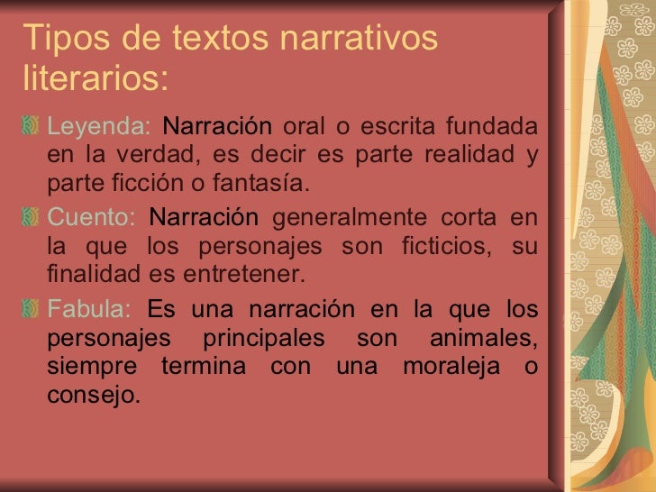 Textos Literarios