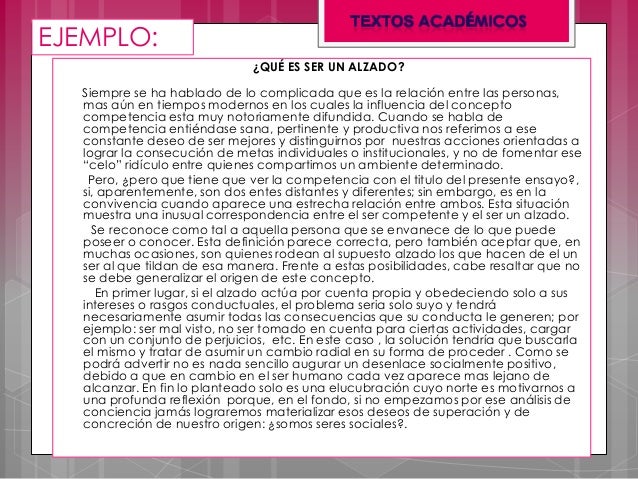 Ejemplo De Introduccion De Un Texto Academico Nuevo Ejemplo