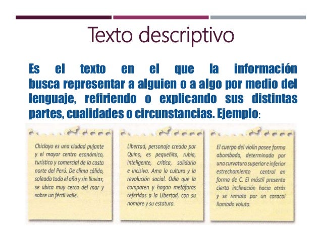 Textos continuos
