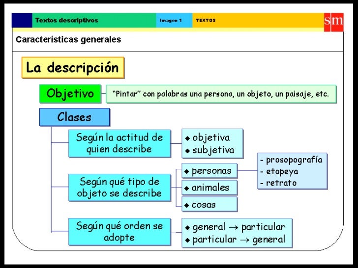 Textos descriptivos