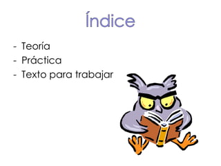 ÍndiceTeoría 