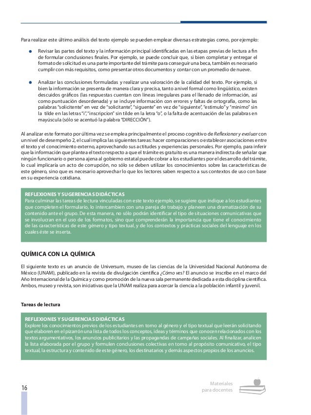 Textos discontinuos. cómo se leen.