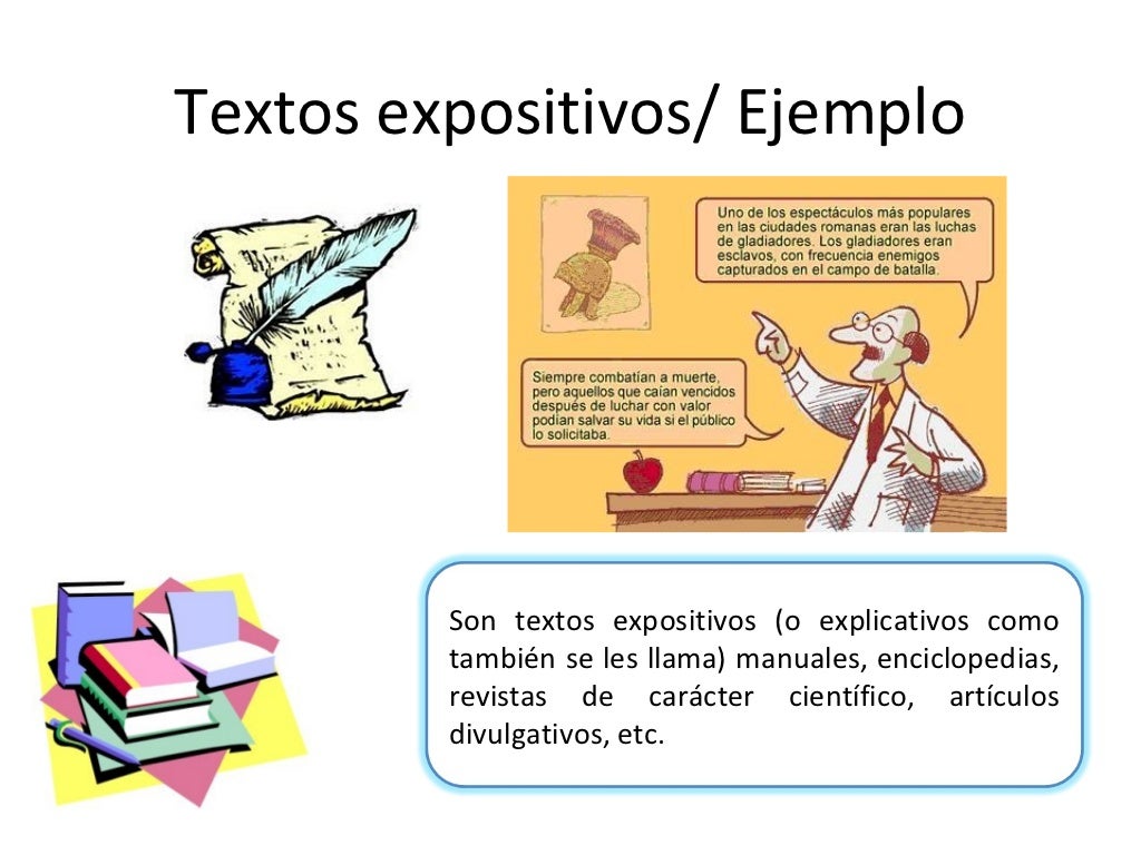 Textos expositivos Textos expositivos