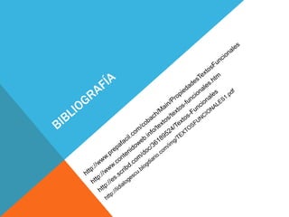 Textos funcionales