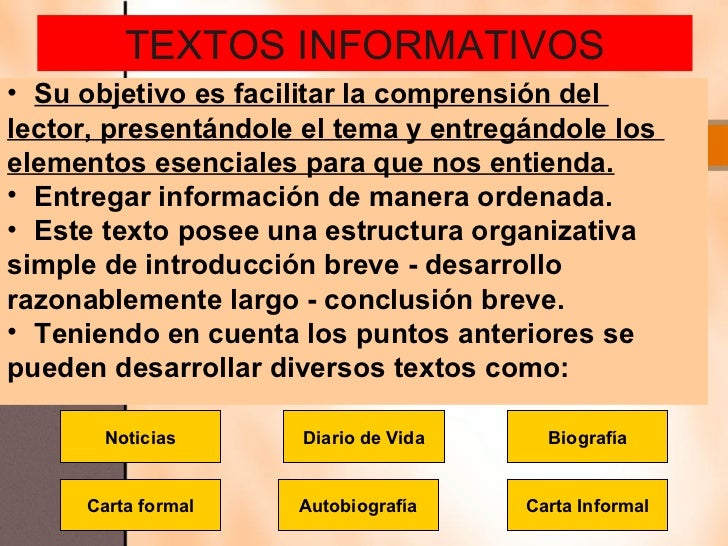 Textos no literarios2012