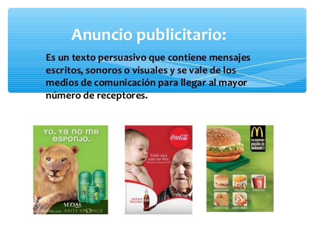 Textos persuasivos