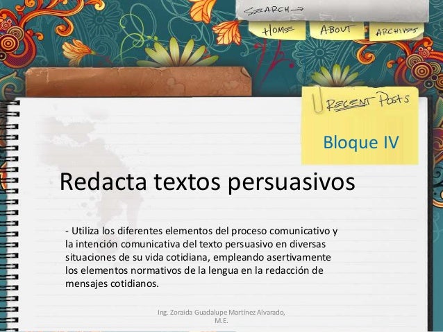 Textos persuasivos