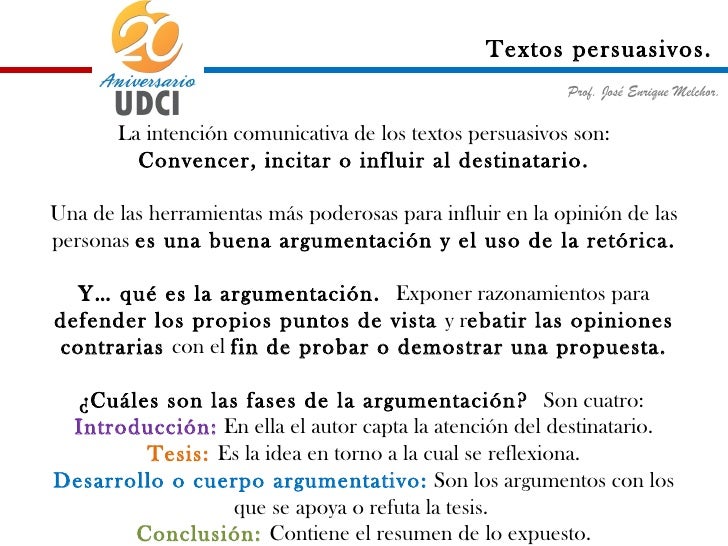 Textos persuasivos