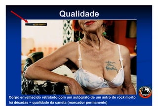 Qualidade
Corpo envelhecido retratado com um autógrafo de um astroCorpo envelhecido retratado com um autógrafo de um astro dede rockrock mortomorto
háhá décadas = qualidade da caneta (marcador permanente)décadas = qualidade da caneta (marcador permanente)
 