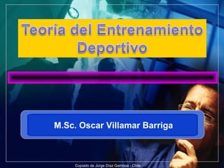 M.Sc. Oscar Villamar Barriga
Copiado de Jorge Díaz Gamboa - Chile
 