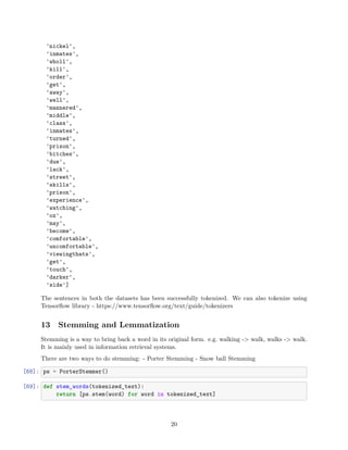 Text Preprocessing - 1 | PDF