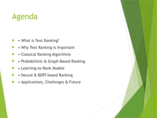 P Ranking Text Text_Ranking_Algorithms_Ankit_Nayak.pptx