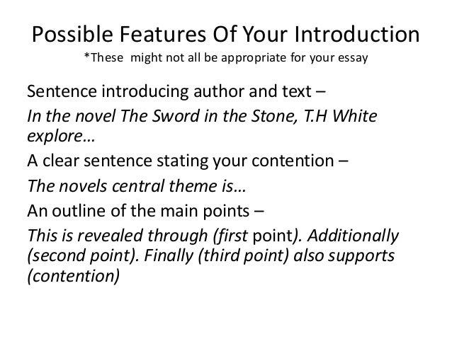 How to write essay on novels