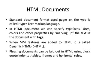 Text-Elements of multimedia | PPT