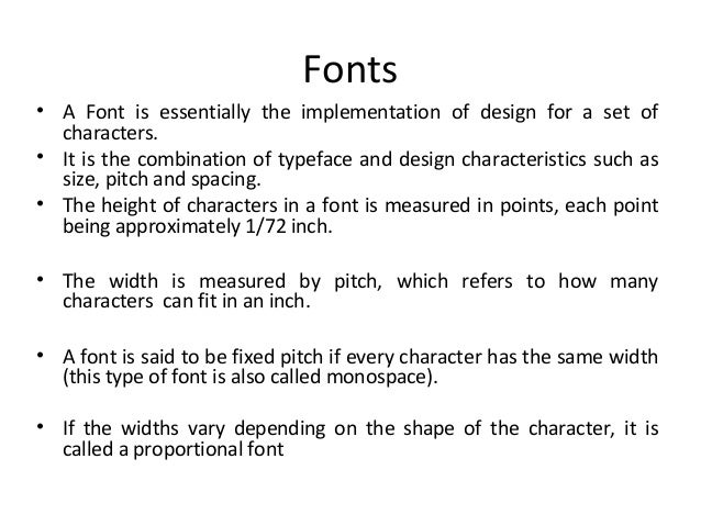 Text-Elements of multimedia