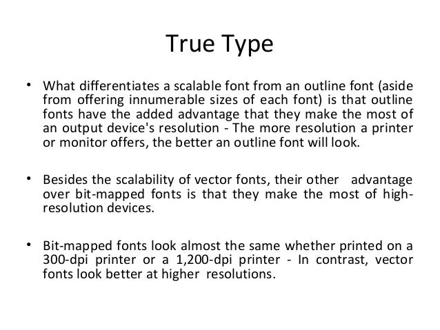 Text-Elements of multimedia