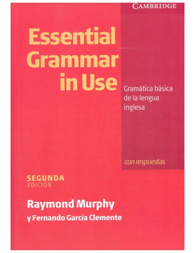 Essential Grammar In Use First Edition
