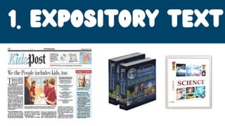TEXT TYPE (NARRATIVE, EXPOSITORY, RECOUNT, EXPLANATION, PERSUASIVE).pptx