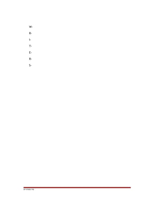 W-
R-
I-
T-
E-
R-
S-
EP /P3/S2 /TM
 