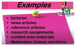 First Quarter Different Text Types Grade 5.pptx