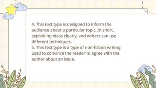 Text Types ppt.pptx 12345 text types grade 7 | PPTX