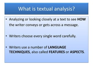 Textual Analysis: Definition, Types & 10 Examples