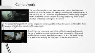 Textual analysis of se7en | PPTX