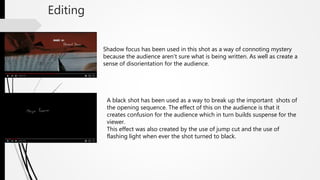 Textual analysis of se7en | PPTX