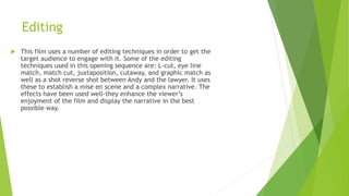 Textual Analysis Opening Sequence | PPTX
