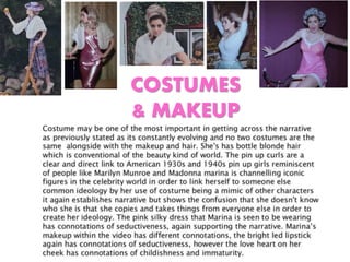 COSTUMES
& MAKEUP
 