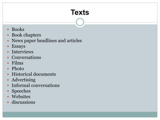 Textual analysis Or Content Analysis ppt | PPTX