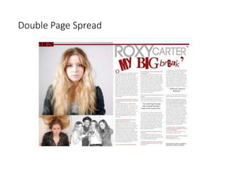 Double Page Spread
 