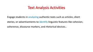 textual linguistics What is a text and The extraordinary journey of a ...