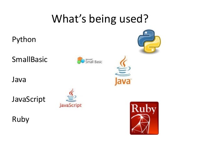 Textual programming in key stage 3