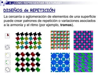 Forma Y Ritmo Disenios Texturas | PPSX
