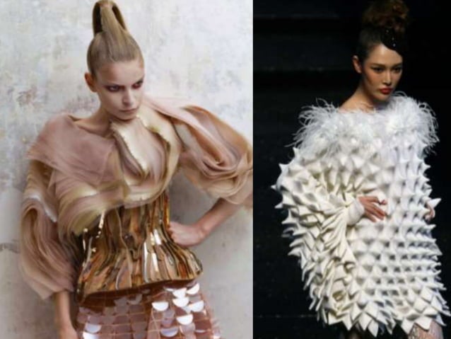 Texture fashion design element | PPTX