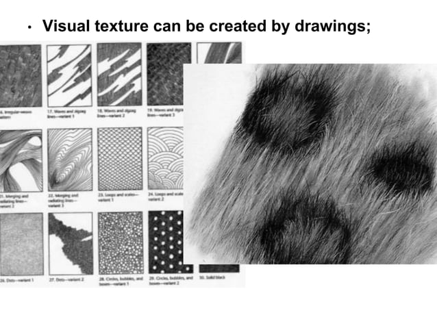 Texture fashion design element | PPT