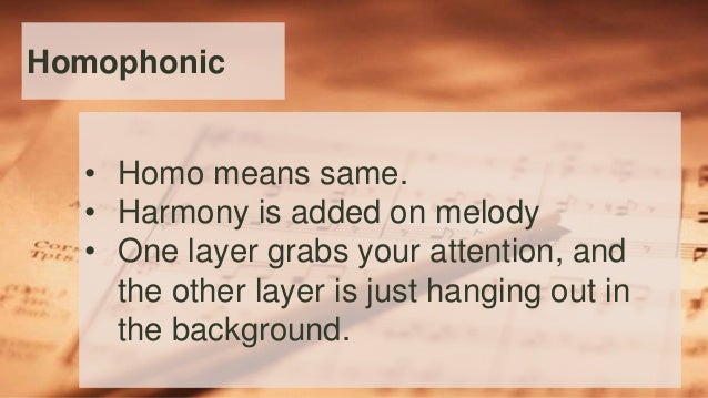 polyphonic texture example polyphonic texture example