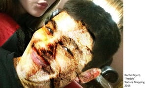 Rachel Tejero
“Freddy”
Texture Mapping
2015
 