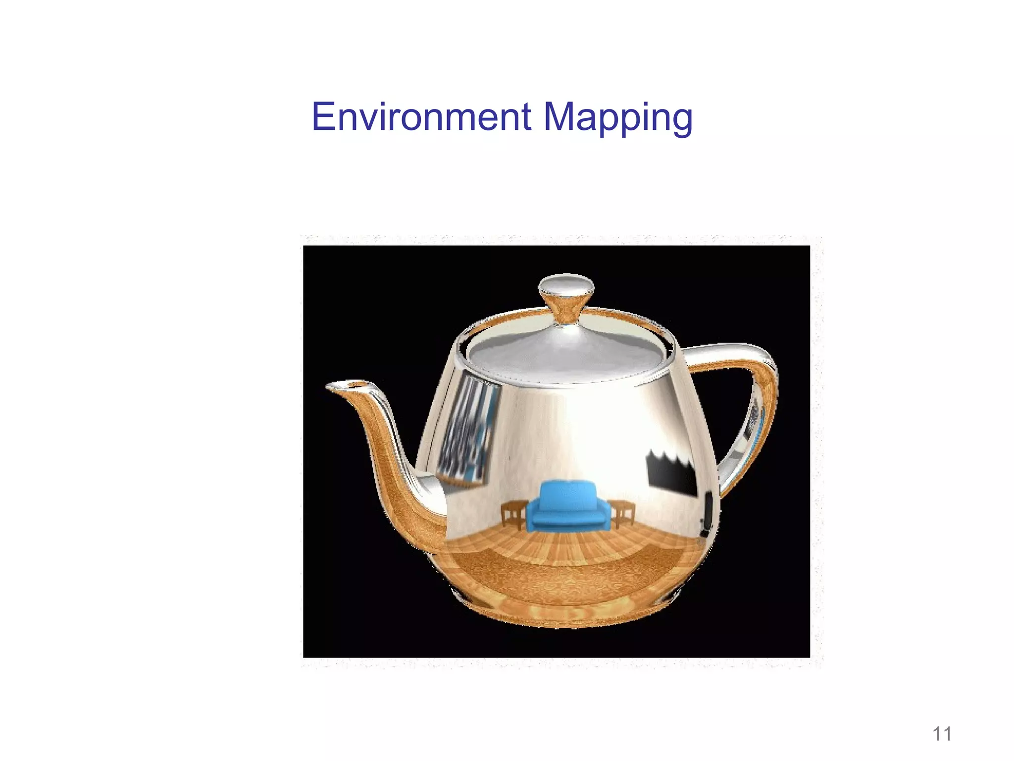 Environment Mapping

11

 